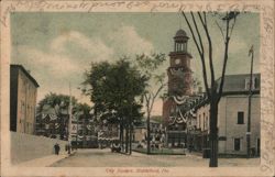 City Square, Biddeford, Maine Postcard Postcard Postcard