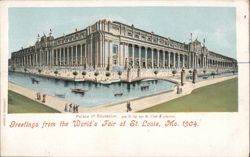 Palace of Education, 1904 World's Fair St. Louis, MO 1904 St. Louis Worlds Fair Postcard Postcard Postcard