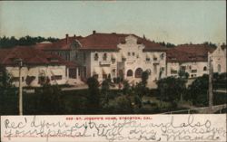 St. Joseph's Home, Stockton, CA Postcard