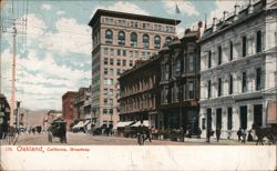 Broadway, Oakland, California Postcard Postcard Postcard