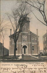 McArthur Library, Biddeford, Maine Postcard