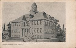 Wilcox High School, Wilcox, PA Pennsylvania Postcard Postcard Postcard