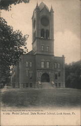 Model School, State Normal School, Lock Haven, PA Pennsylvania Postcard Postcard Postcard