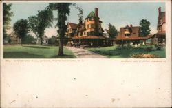 Wentworth Hall, Jackson, White Mountains New Hampshire Postcard Postcard Postcard