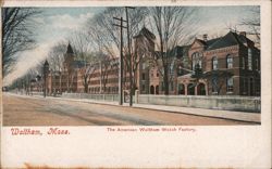 American Waltham Watch Factory, Waltham, MA Postcard