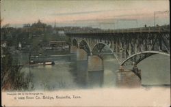 Knox County Bridge, Knoxville Tennessee Postcard Postcard Postcard