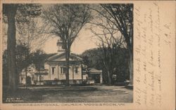 Congregational Church, Woodstock, VT Vermont Postcard Postcard Postcard