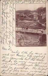 Falls Bridge Postcard