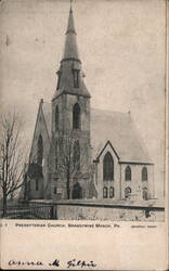 Presbyterian Church, Brandywine Manor, PA Pennsylvania Postcard Postcard Postcard