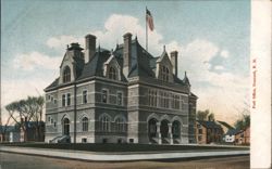 US Post Office, Concord, NH Postcard