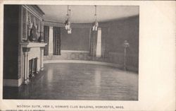 Moorish Suite, View 2, Woman's Club Building, Worcester, MA Massachusetts Postcard Postcard Postcard