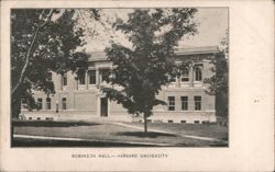 Robinson Hall, Harvard University Postcard