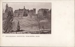 Polytechnic Institute, Worcester, MA Massachusetts Postcard Postcard Postcard