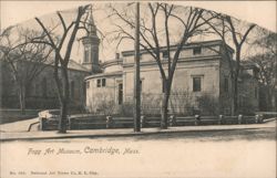 Fogg Art Museum, Cambridge, Mass. Massachusetts Postcard Postcard Postcard