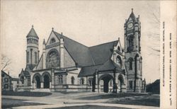 Eliot Congregational Church, Newton, MA Postcard