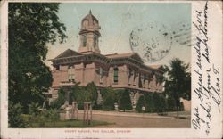 Wasco County Courthouse, The Dalles, Oregon Postcard Postcard Postcard