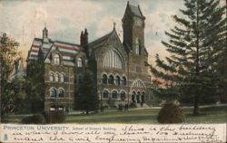 Princeton University, School of Science Building New Jersey Postcard Postcard Postcard