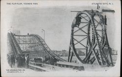 Flip-Flop, Young's Pier, Atlantic City Postcard