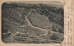 Flower Garden - Mohonk Lake, NY Postcard