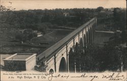 High Bridge, New York City Postcard Postcard Postcard