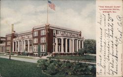 The Keeley Cure, Livingston Hotel, Dwight, Illinois Postcard