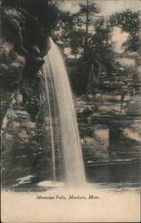 Minneopa Falls, Mankato Minnesota Postcard Postcard Postcard