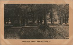 Linwood Park, Vermilion, Ohio Postcard