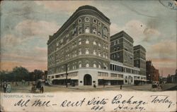 Monticello Hotel, Norfolk, VA Postcard