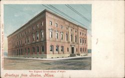 New England Conservatory of Music, Boston, MA Postcard