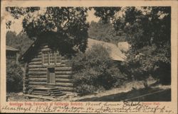 First house in Berkeley, Senior Hall, University of California Postcard