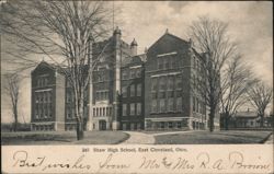 Shaw High School, East Cleveland, Ohio Postcard