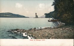 View of Otsego Lake Cooperstown, NY Postcard Postcard Postcard