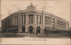 South Terminal Station, Boston, MA Postcard