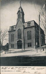 Town Hall, Spencer, MA Massachusetts Postcard Postcard Postcard