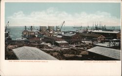 General View of Shipyard, Newport News, VA Postcard