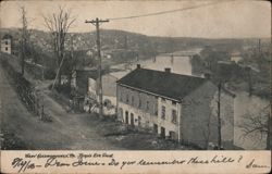 Birds Eye View, West Conshohocken, PA Pennsylvania Postcard Postcard Postcard