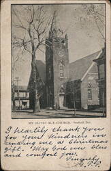 Mt. Olivet M. P. Church, Seaford, Del. Delaware Postcard Postcard Postcard