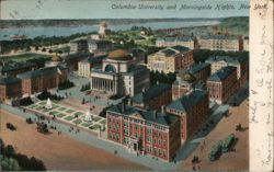 Columbia University and Morningside Heights, New York Postcard Postcard Postcard