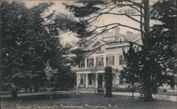 Grover Cleveland's Residence, Princeton NJ New Jersey Postcard Postcard Postcard