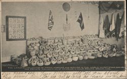 The Largest Collection of Indian Mortars and Pestles Pacific Grove, CA Postcard Postcard Postcard