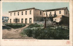 Robert Louis Stevenson House, Monterey, CA Postcard