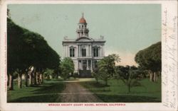 Merced County Court House, Merced, California Postcard Postcard Postcard