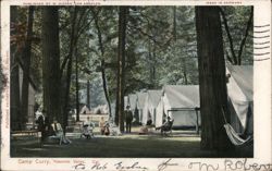 Camp Curry, Yosemite Valley Yosemite National Park Postcard Postcard Postcard