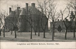 Longfellow and Whittier Schools Kearney, NE Postcard Postcard Postcard