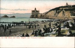 Cliff House and Sutro Heights, San Francisco California Postcard Postcard Postcard