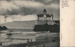 Cliff House and Seal Rocks, San Francisco California Postcard Postcard Postcard