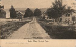 Shaker Village, Harvard, Mass. Massachusetts Postcard Postcard Postcard