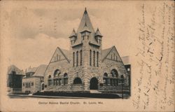 Delmar Avenue Baptist Church, St. Louis Postcard