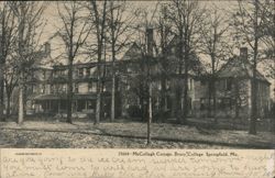 McCullah Cottage, Drury College, Springfield, MO Postcard