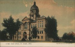 Court House, St. Joseph, Mich. Postcard